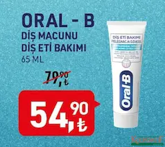 ORAL-B DİŞ MACUNU DİŞ ETİ BAKIMI 65 ML ORAL-B DİŞ MACUNU DİŞ ETİ BAKIMI 65 ML